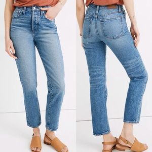 Madewell The Perfect Vintage Jean in Cormie Wash 90s Straight Mom